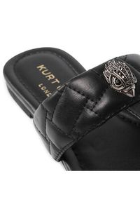 Kurt Geiger Japonki Kensington T-Bar Sandal 8651400109 Czarny. Kolor: czarny. Materiał: skóra #4