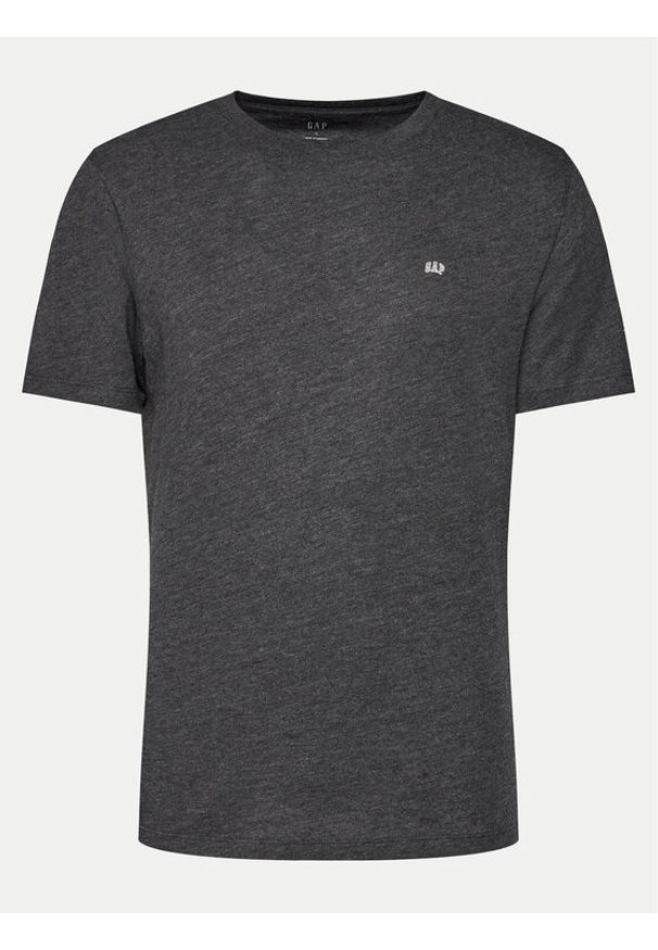 GAP - Gap T-Shirt 753766-02 Szary Regular Fit. Kolor: szary. Materiał: syntetyk