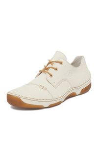 Rieker Półbuty CEO-55920-80 Écru. Materiał: materiał #7