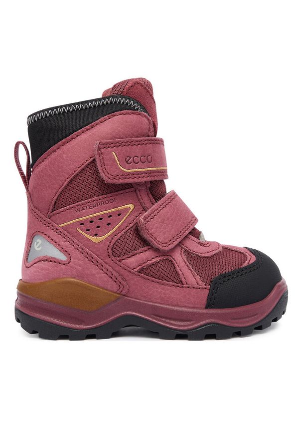 ecco - Śniegowce ECCO. Kolor: różowy