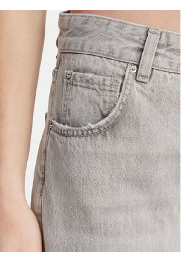 Marella Jeansy Tomboy 2513181044 Szary Straight Fit. Kolor: szary