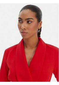 Rinascimento Sukienka koktajlowa CFC0126777003 Czerwony Slim Fit. Kolor: czerwony. Materiał: syntetyk. Styl: wizytowy #4