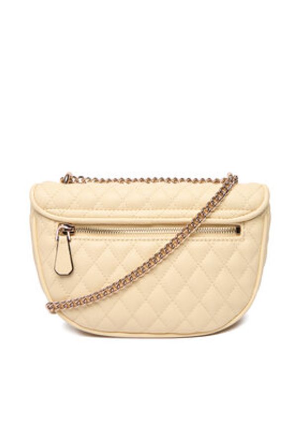 Guess Torebka Atabey HWQG98 94210 Żółty. Kolor: żółty. Materiał: skórzane