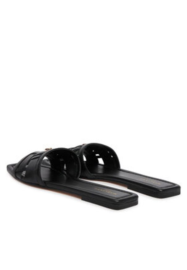 Marciano Guess Klapki G6GZ16 L0097 Czarny. Kolor: czarny. Materiał: skóra