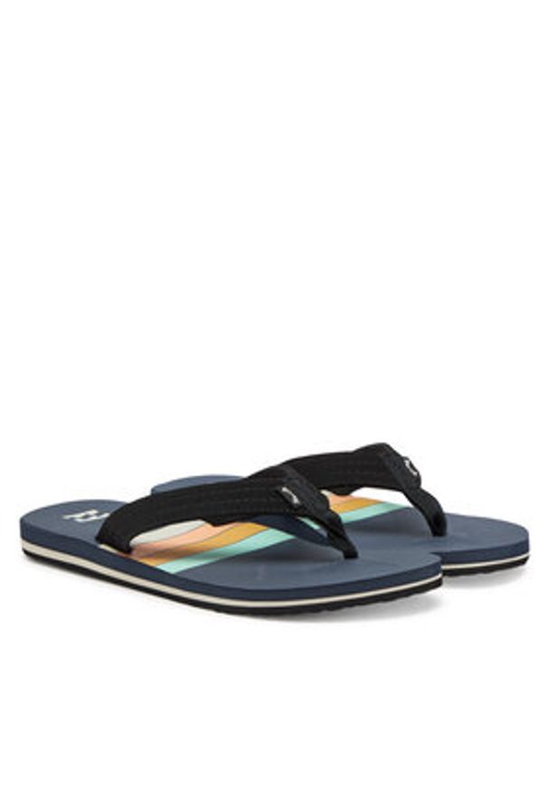 Billabong Japonki EBYL100019 Czarny. Kolor: czarny. Materiał: materiał