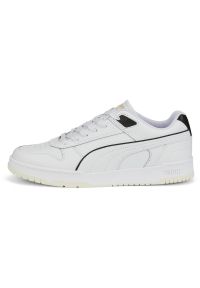 Buty Puma RBD Game Low, Mężczyźni. Kolor: biały, wielokolorowy, czarny. Materiał: guma, materiał, syntetyk