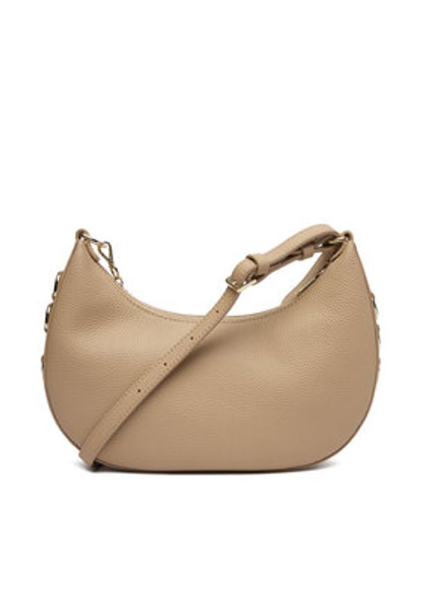 Patrizia Pepe Torebka 8B0310/L001-R874 Beżowy. Kolor: beżowy. Materiał: skórzane