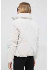 Vero Moda kurtka damska kolor beżowy zimowa. Kolor: beżowy. Materiał: poliester. Sezon: zima #4