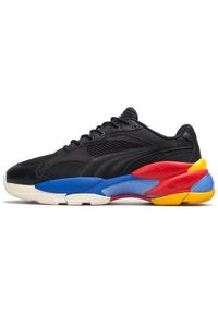 Buty do chodzenia męskie Puma Lqd Cell Epsilon. Zapięcie: sznurówki. Kolor: wielokolorowy, niebieski, czarny. Materiał: materiał, syntetyk, tkanina. Szerokość cholewki: normalna. Sport: turystyka piesza