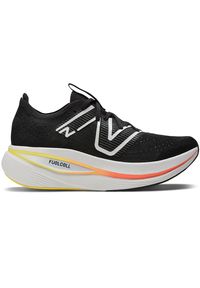 Buty męskie New Balance FuelCell SuperComp Trainer MRCXBM2 – czarne. Kolor: czarny. Materiał: włókno, syntetyk, guma, materiał. Szerokość cholewki: normalna. Sport: bieganie, fitness