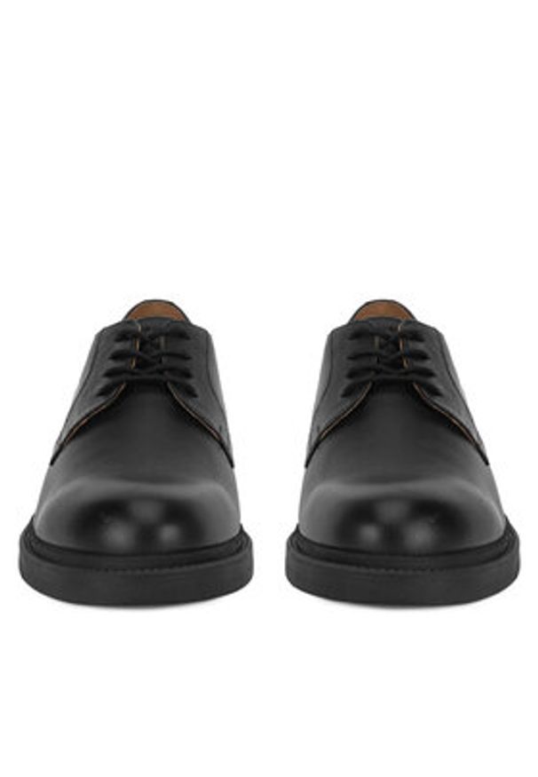 Gino Rossi Półbuty FERYD-26 MI08 Czarny. Kolor: czarny. Materiał: skóra