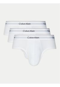 Calvin Klein Underwear Komplet 3 par slipów LV00NB4388 Biały. Kolor: biały. Materiał: bawełna