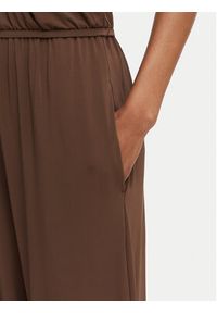 Weekend Max Mara Kombinezon Tropico 2615641012 Brązowy ciemny Regular Fit. Kolor: brązowy. Materiał: wiskoza #5