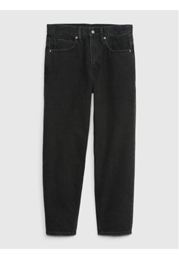 GAP - Gap Jeansy 406726-00 Czarny Regular Fit. Kolor: czarny