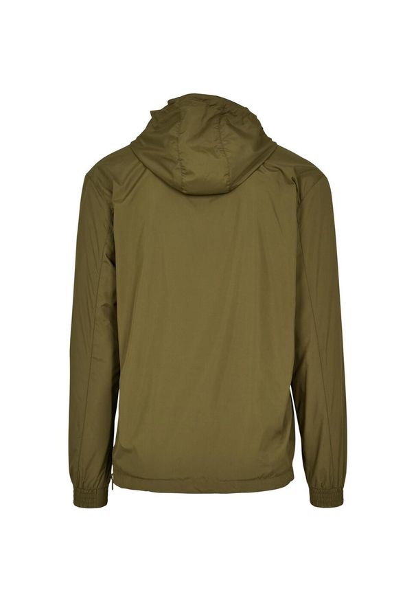 BUILD YOUR BRAND - Kurtka Unisex Basic Pull Over Dla Dorosłych. Kolor: zielony