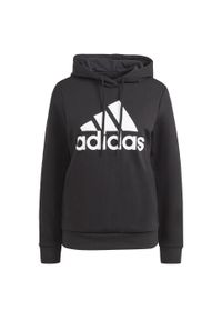 Adidas - Bluza z Kapturem Loungewear Essentials Logo Rozmiar M Czarny - GL0653. Typ kołnierza: kaptur. Kolor: biały, czarny, wielokolorowy. Sport: fitness
