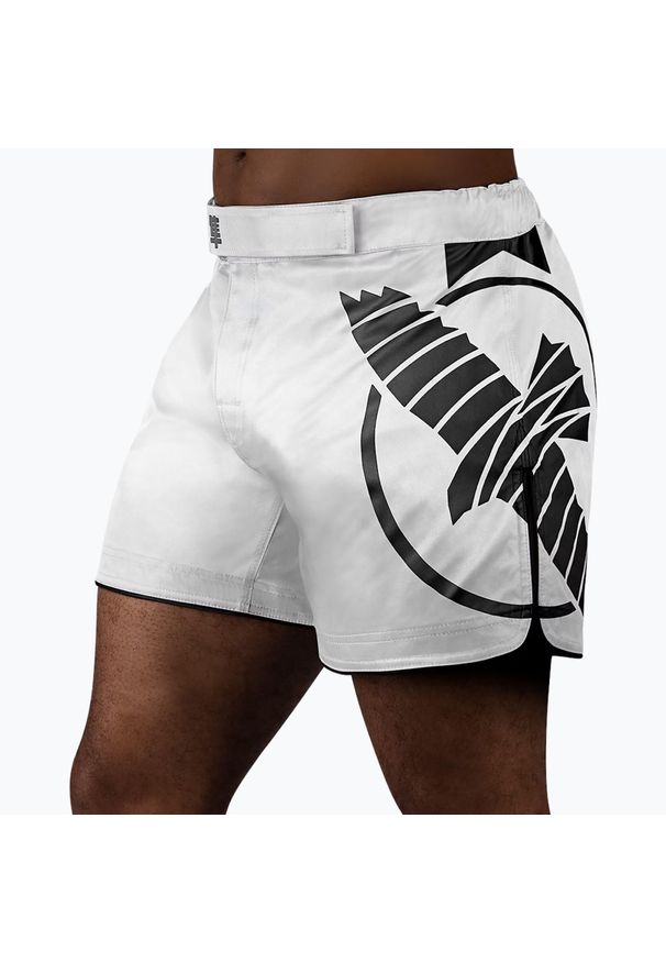 HAYABUSA - Spodenki treningowe męskie Hayabusa Icon Mid-Thigh MMA. Kolor: biały
