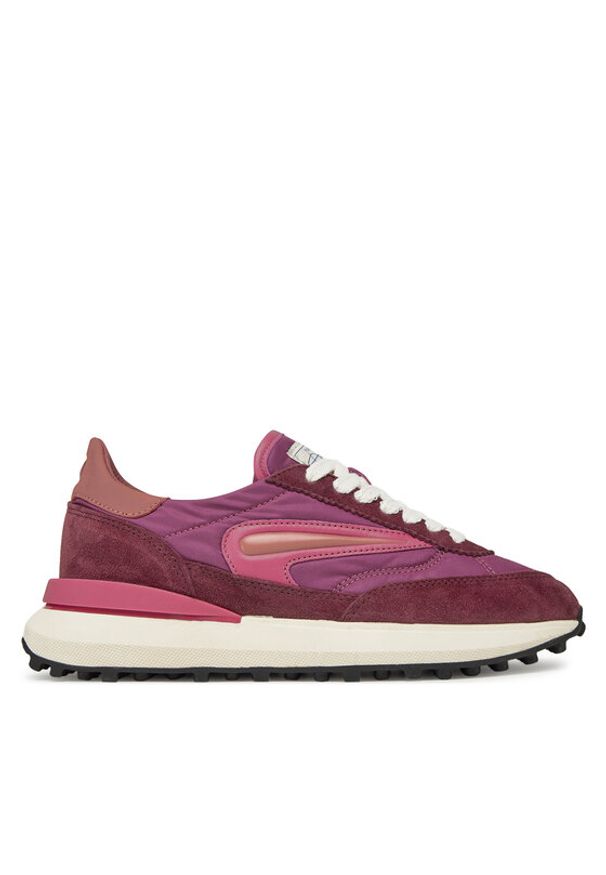 D.A.T.E. Sneakersy Athleta W421-AT-NY Różowy. Kolor: różowy. Materiał: zamsz, skóra