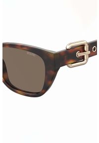 MOSCHINO - Moschino okulary przeciwsłoneczne damskie kolor brązowy. Kolor: brązowy #5