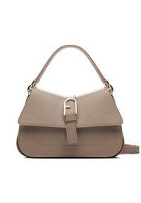 Furla Torebka Flow WB01032-BX2045-1257S-1007 Beżowy. Kolor: beżowy. Materiał: skórzane #5