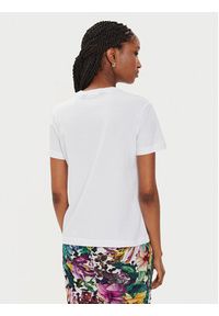 Just Cavalli T-Shirt 76PAHG11 Biały Slim Fit. Kolor: biały. Materiał: bawełna #5