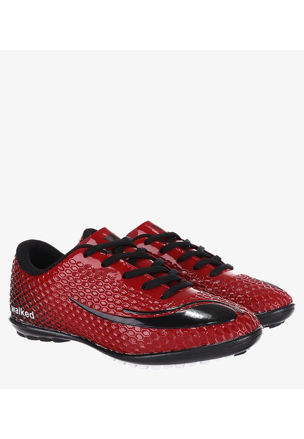 Casu - czerwone buty sportowe orliki sznurowane casu d415-3. Kolor: czerwony