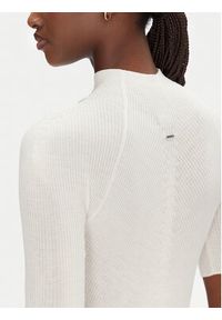 BOSS Golf Faleri 50542885 Beżowy Regular Fit. Typ kołnierza: golf. Kolor: beżowy. Materiał: wełna #2