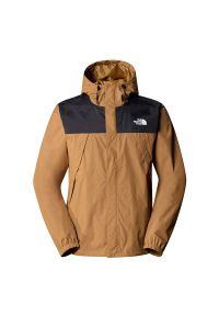 Kurtka The North Face Antora 0A7QEYYW21 - brązowa. Typ kołnierza: kaptur. Kolor: brązowy. Materiał: materiał, nylon. Styl: sportowy, klasyczny