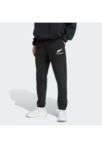 Adidas - Spodnie reprezentacyjne All Blacks. Kolor: czarny