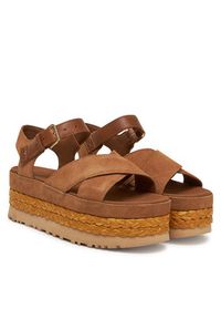 Ugg Sandały W Aubrey Ankle Strap 1167471 Brązowy. Kolor: brązowy. Materiał: zamsz, skóra #6
