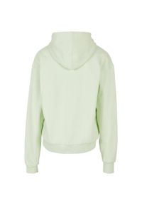 BUILD YOUR BRAND - Bawełniana Bluza Z Kapturem Dla Dorosłych Unisex Ultra Heavyweight Boxy Hoodie. Typ kołnierza: kaptur. Kolor: zielony. Materiał: bawełna