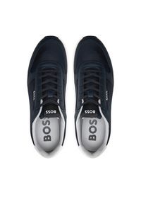 BOSS - Boss Sneakersy Kai Runn Nyrb 50517357 Granatowy. Kolor: niebieski #3