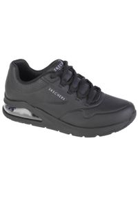 skechers - Buty do chodzenia damskie, Skechers Uno 2 - Air Around You. Kolor: czarny. Materiał: materiał, tkanina, syntetyk. Model: Skechers Sport. Sport: turystyka piesza