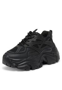 DeeZee Sneakersy AM25238 Czarny. Kolor: czarny. Materiał: skóra #6