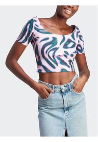 Adidas - adidas T-Shirt IM2566 Różowy Loose Fit. Kolor: różowy. Materiał: syntetyk #4
