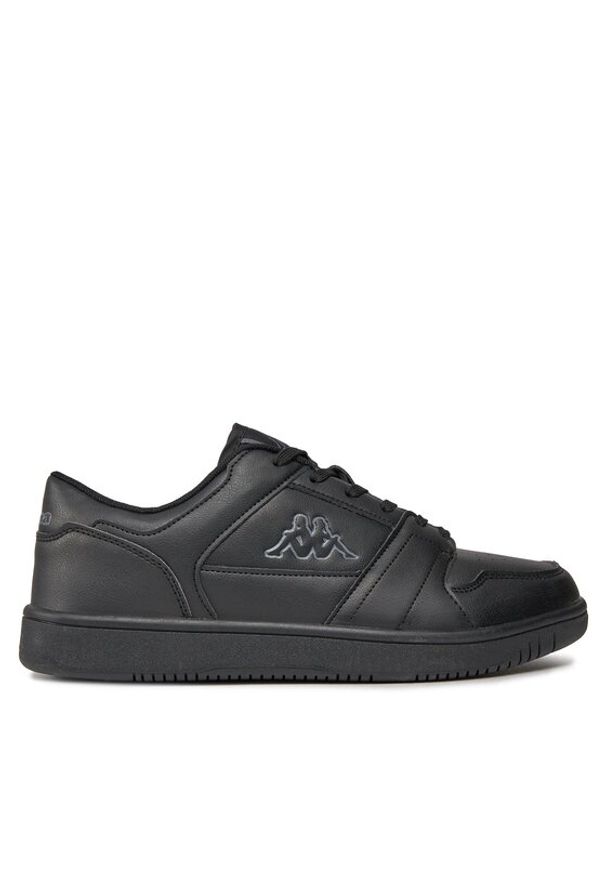 Kappa Sneakersy Logo Bernal 361G13W Czarny. Kolor: czarny. Materiał: skóra