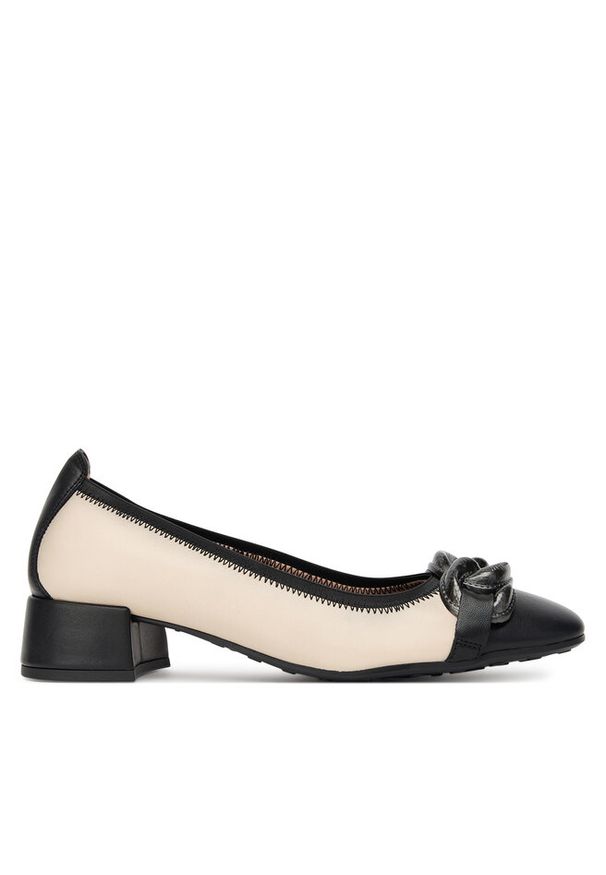 Półbuty Hispanitas. Kolor: biały