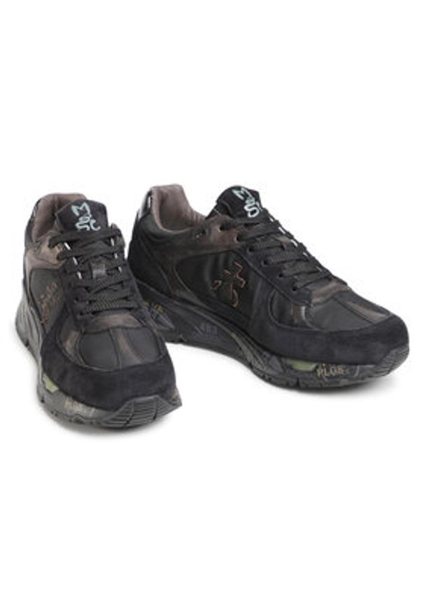 Premiata Sneakersy Mase 5013 Czarny. Kolor: czarny. Materiał: zamsz, skóra