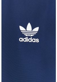 adidas Originals kurtka męska kolor granatowy przejściowa oversize. Kolor: niebieski. Materiał: materiał #5