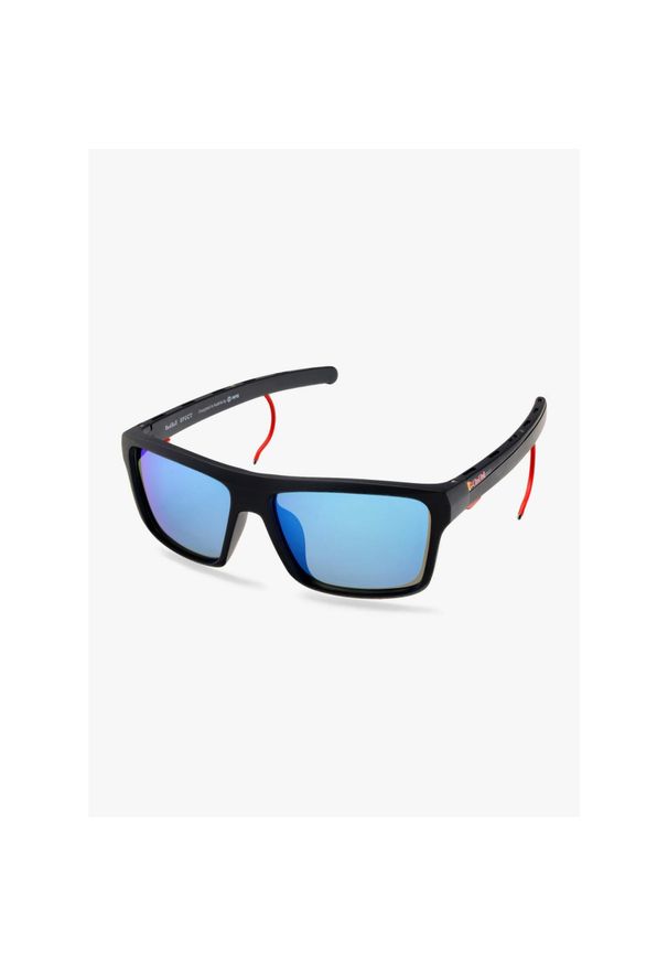 RED BULL SPECT EYEWEAR - Okulary przeciwsłoneczne Red Bull Spect Kane - matt black/smoke/blue. Kolor: czarny