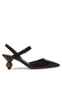 Sandały Weekend Max Mara. Kolor: czarny