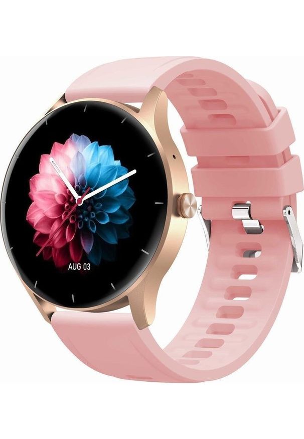 Smartwatch Gravity GT2-1 Różowy (GT2-1). Rodzaj zegarka: smartwatch. Kolor: różowy