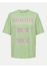 only - ONLY T-Shirt Rilly 15316994 Zielony Regular Fit. Kolor: zielony. Materiał: bawełna #6