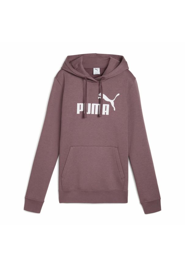 Bluza z kapturem damskie Puma Ess No. 1 Logo Hoodie. Typ kołnierza: kaptur. Kolor: wielokolorowy, fioletowy, biały