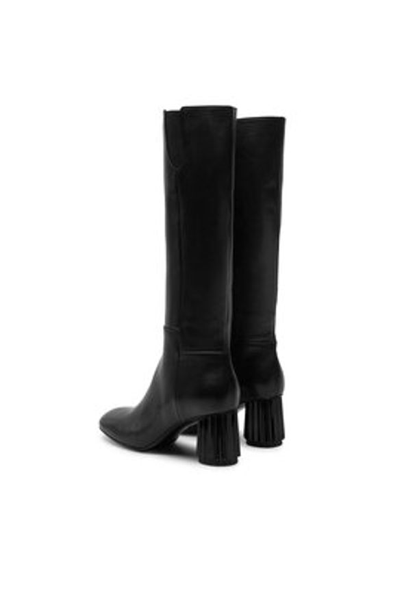 AGL Kozaki Dorica M Boot D271504PCKB0741013 Czarny. Kolor: czarny. Materiał: skóra