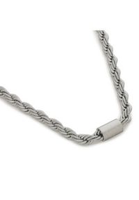 Armani Exchange Naszyjnik Icon Chains AXG0125040 Srebrny. Materiał: srebrne. Kolor: srebrny #2