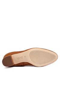Lauren Ralph Lauren - LAUREN RALPH LAUREN Botki Kellie Bt Hi 802967827002 Brązowy. Kolor: brązowy. Materiał: zamsz, skóra #3