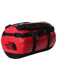 Torba The North Face Base Camp Duffel XS 0A52SS54A1 - czerwona. Kolor: czerwony. Materiał: nylon. Wzór: paski #1