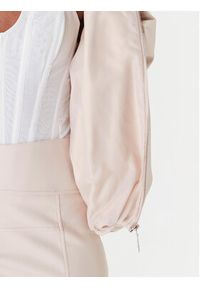 Rinascimento Kurtka z imitacji skóry CFC0127530003 Beżowy Relaxed Fit. Kolor: beżowy. Materiał: skóra #2