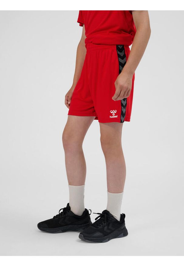 Szorty dla dzieci Hummel autentyczne Pl. Kolor: wielokolorowy, czerwony, różowy. Długość: krótkie. Styl: sportowy, młodzieżowy